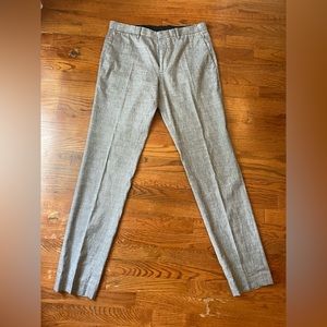 Theory gray linen dress pants - WITH TAGS